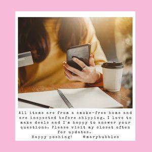 Thank you for visiting my closet!